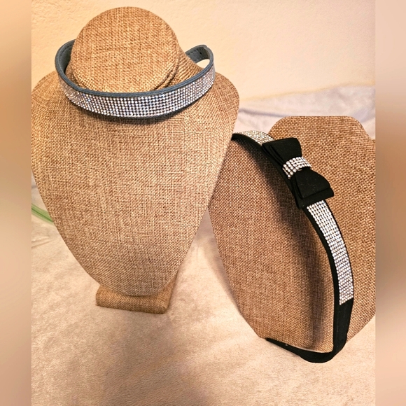 Other - Two Rhinestone Dog Collars 🐕